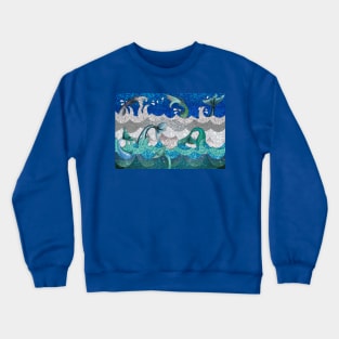 Cruise of the Mermaids Crewneck Sweatshirt